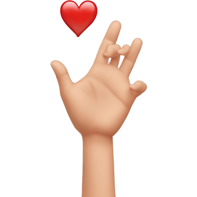 emoji cœur avec les mains et un visage  emoji