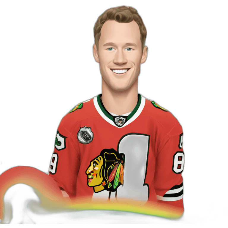 rainbow Jonathan Toews emoji