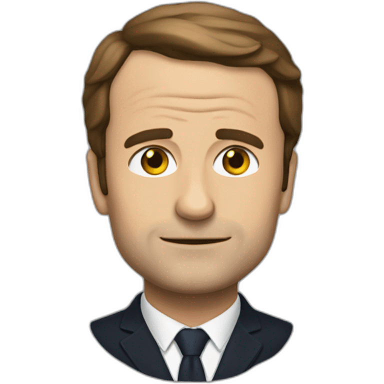 Macron qui dort emoji