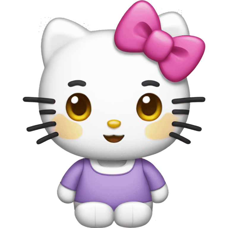 Hello kitty emoji