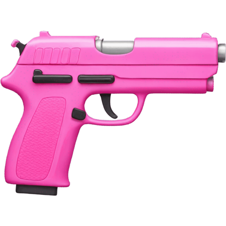 pink gun emoji