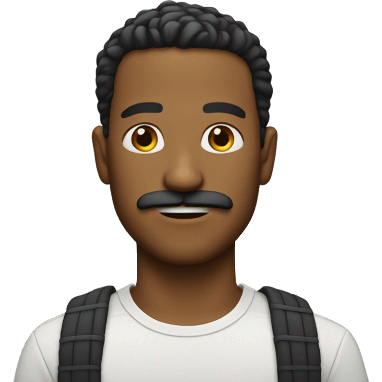 guy with small mustache emoji