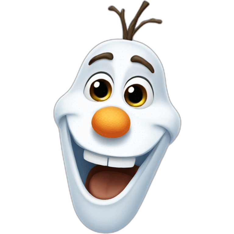 happy-olaf emoji