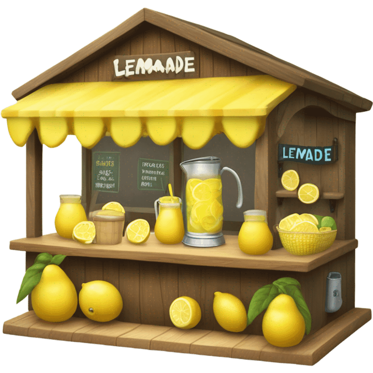 lemonade stand  emoji