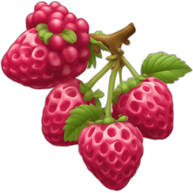 Framboises emoji