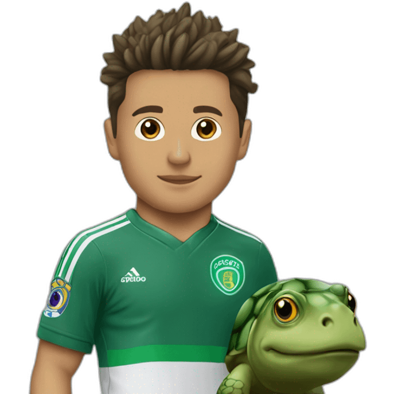 Tortue sur hippopotame sur ronaldo emoji