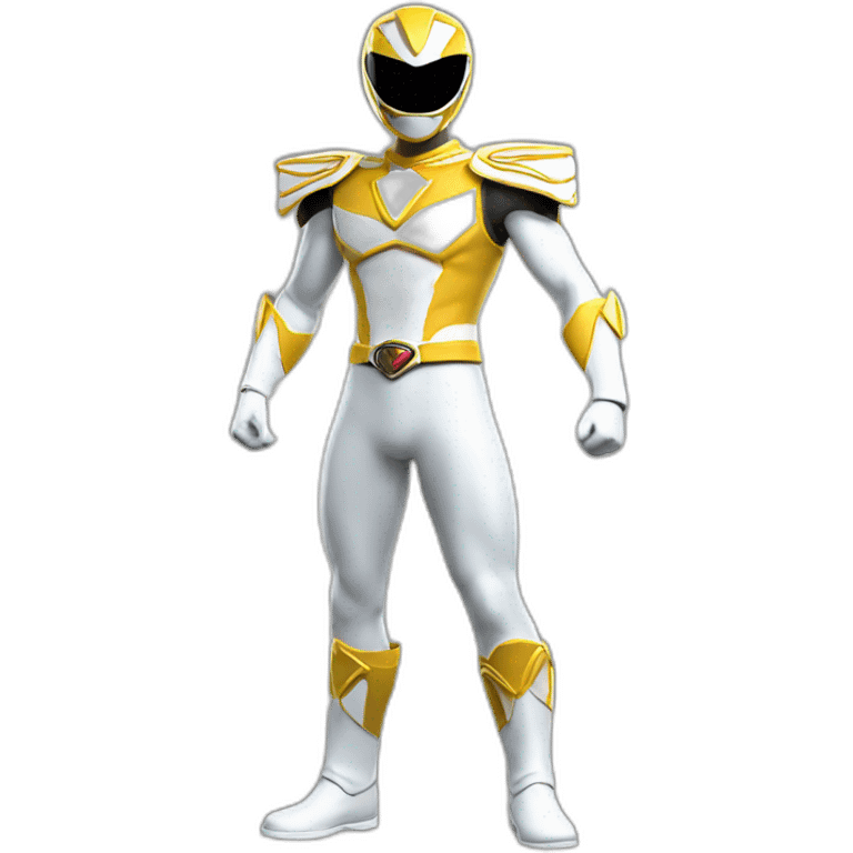 light Power ranger full body emoji