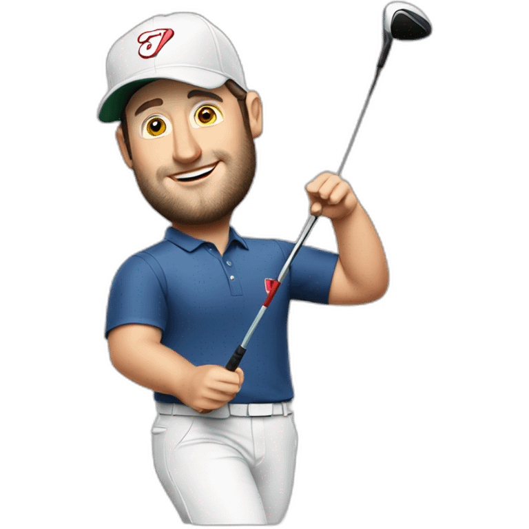 Jon rahm Golf player emoji