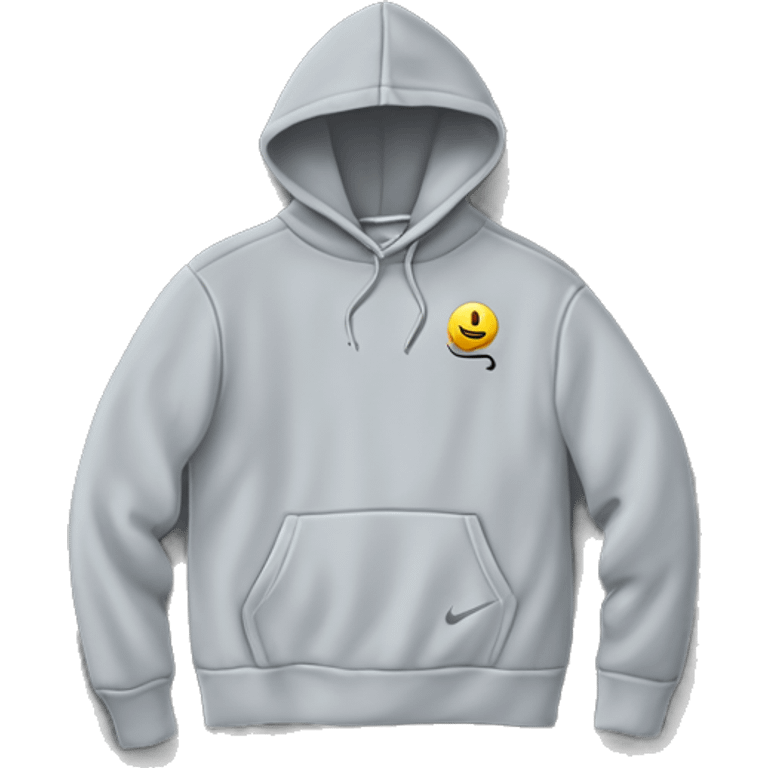 Grey Stussy Nike hoodie  emoji