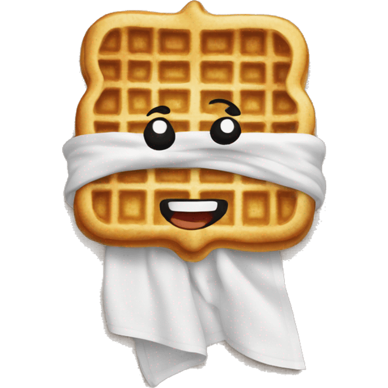 Waffle towel emoji