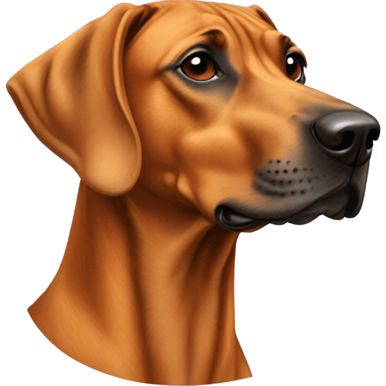 Rhodesian ridgeback dog emoji