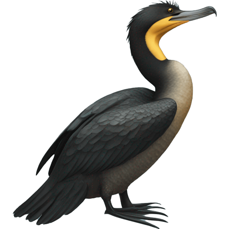 Great cormorant emoji