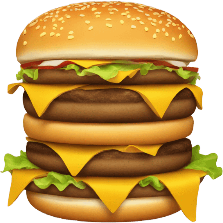 Double cheeseburger  emoji