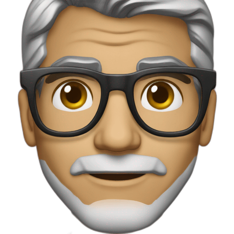 George Clooney glasses emoji