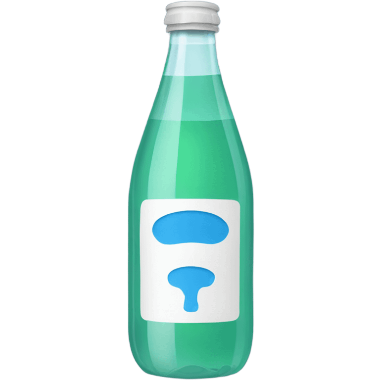 Botella de agua emoji