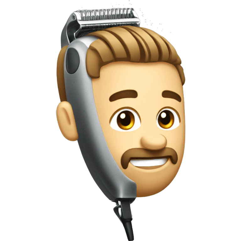 Hair clippers emoji