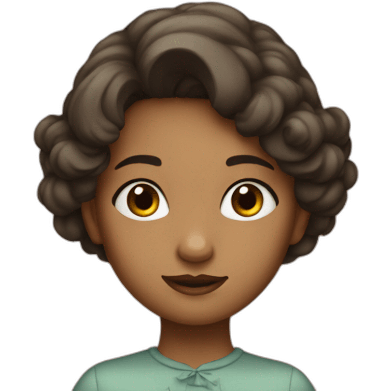 Nanno Girl from nowhere emoji