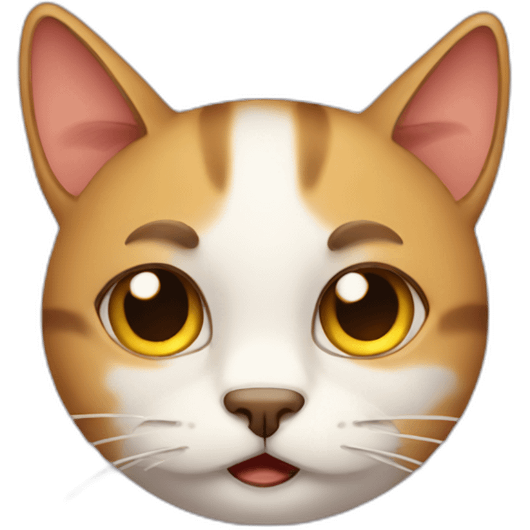 stressed cat emoji