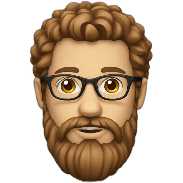 Hipster emoji