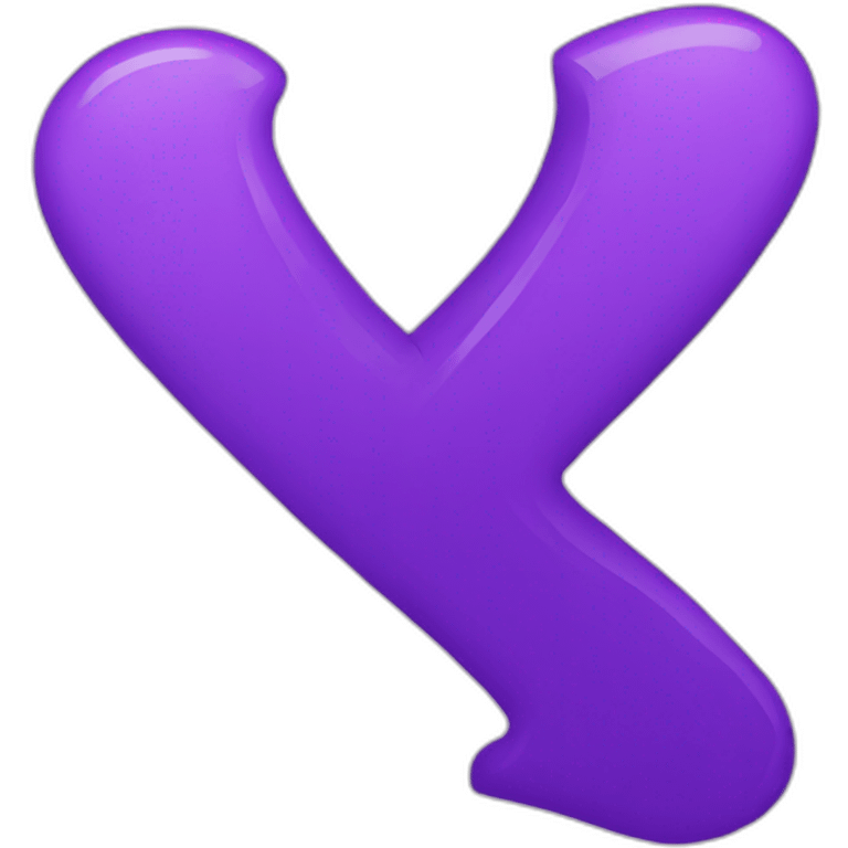 purple checkmark emoji