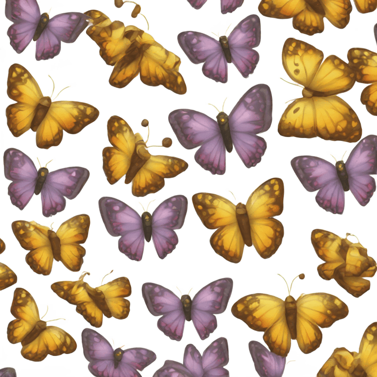 cute butterflys emoji