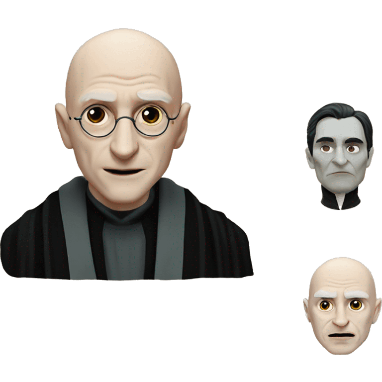 harry potter but lord voldemort emoji