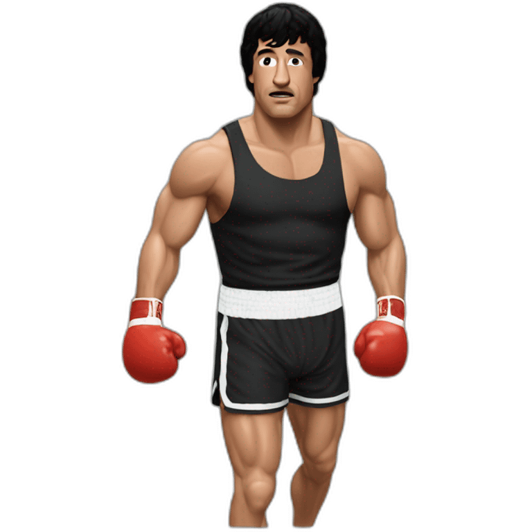 Rocky balboa emoji