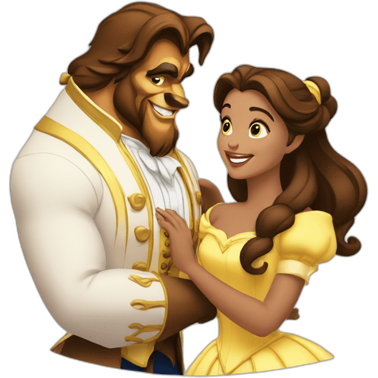 beauty and the beast emoji