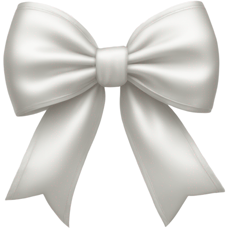 white bow emoji