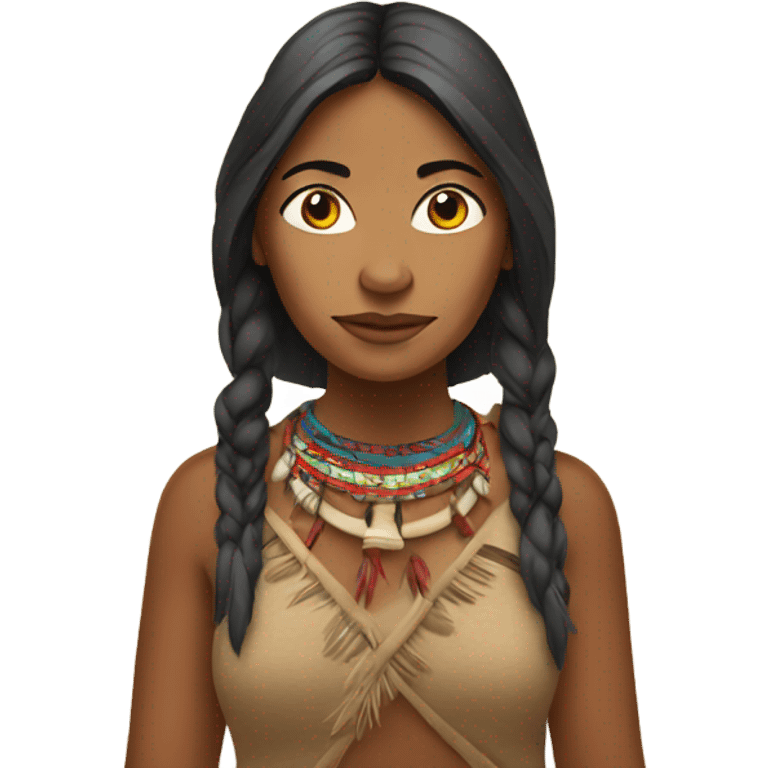 Indigenous woman emoji