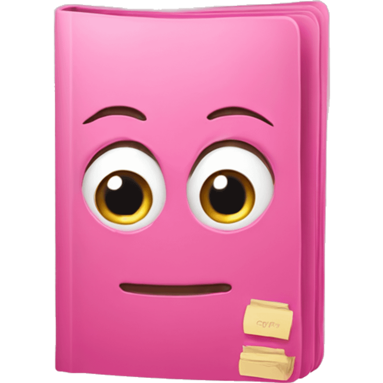 pink makbook with text “ссы, но делай” emoji