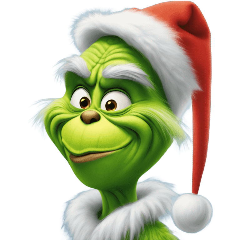 The grinch emoji