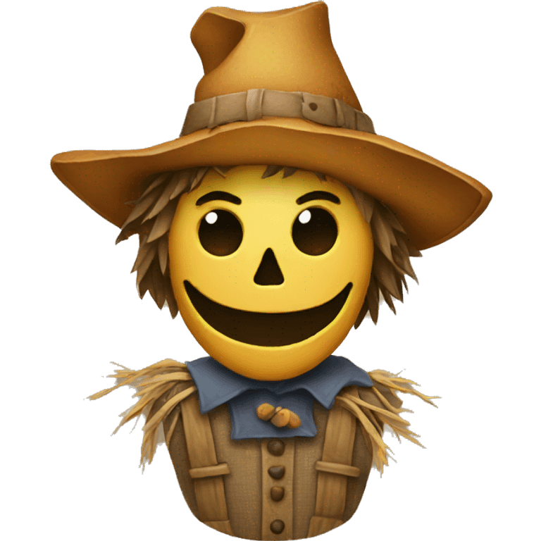 Scarecrow emoji