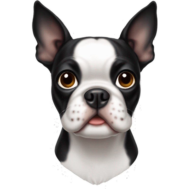 Boston terrier emoji