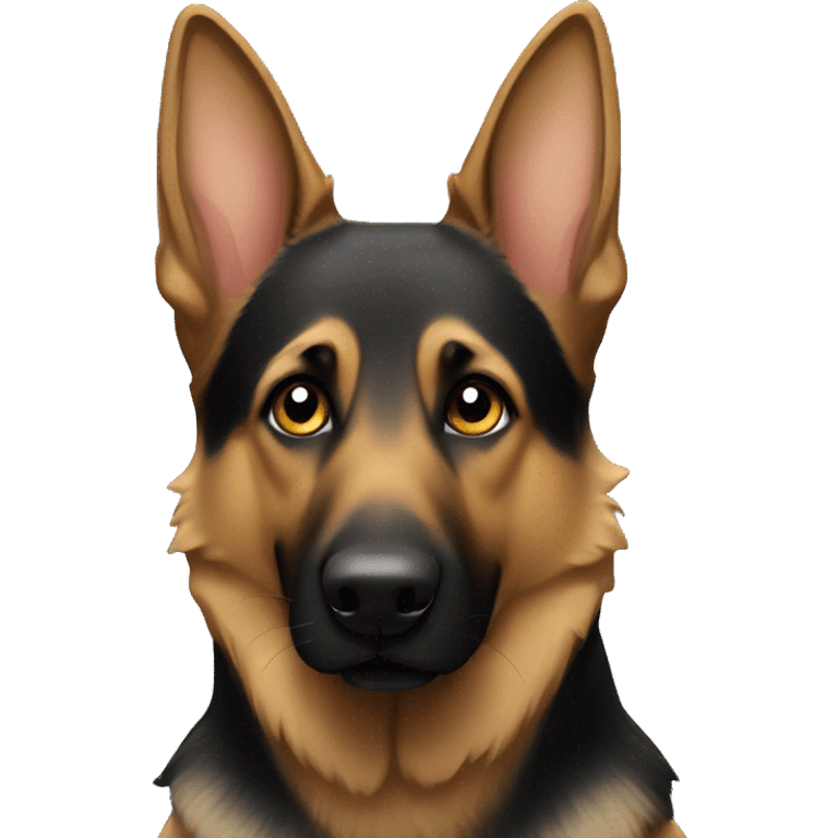 German shepherd  emoji