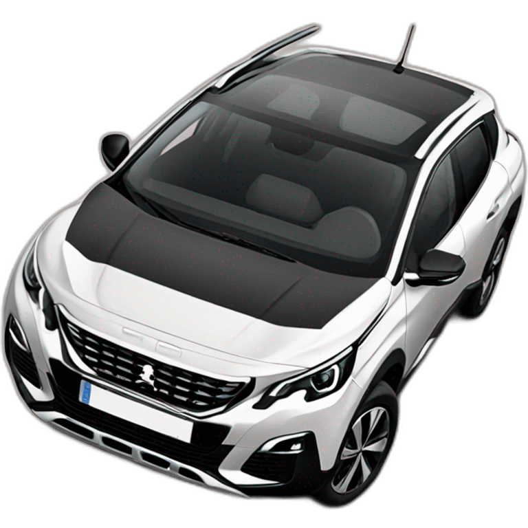 peugeot 3008 rouge emoji