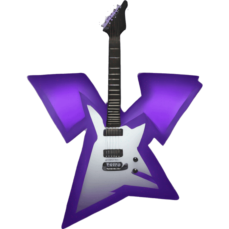 purple metallica logo emoji