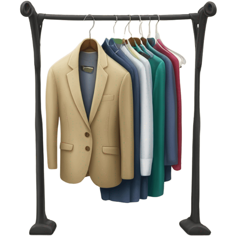 clothes on a hanger emoji