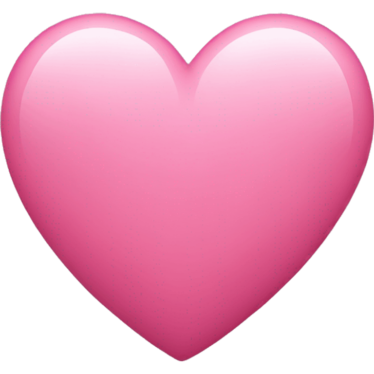 Pink heart  emoji