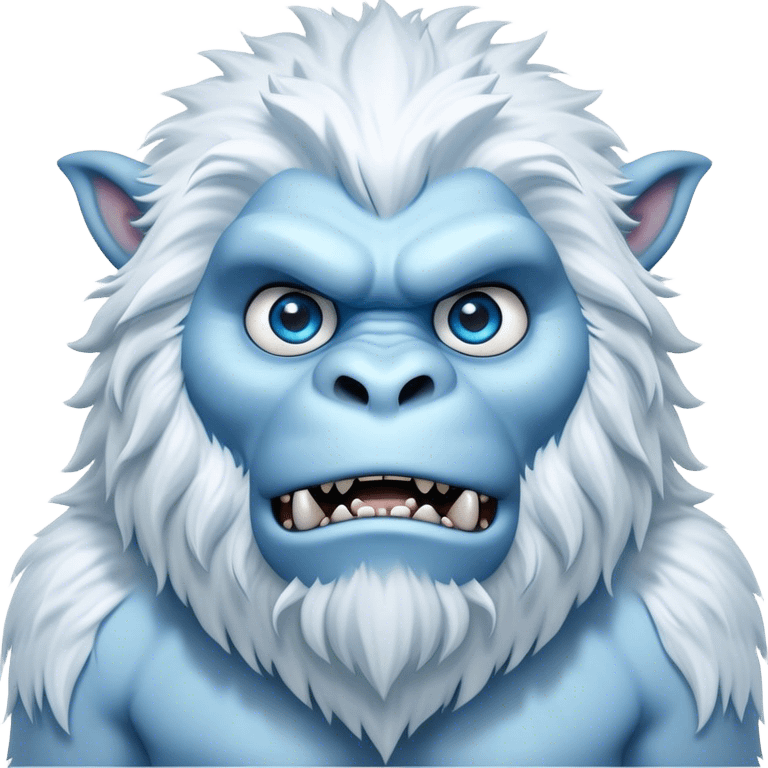 Cinematic Realistic WoW Yeti Portrait, head tilted epicly and inquisitively, showcasing a primal blend of raw might and mystical allure. His thick, shaggy fur in icy whites and pale blues and piercing ice-blue eyes are rendered in meticulous detail under dynamic, frosty lighting, high shine, epic and awe-inspiring, embodying the mystique of the frozen wilderness. emoji