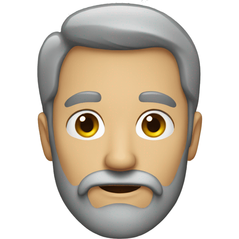 Grey beard emoji