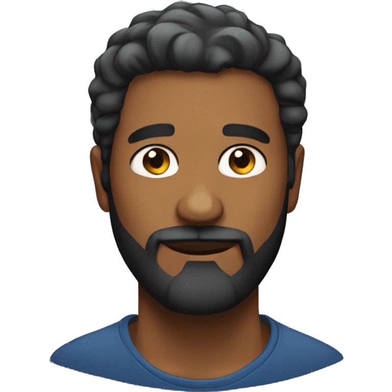 34 year old beard man emoji