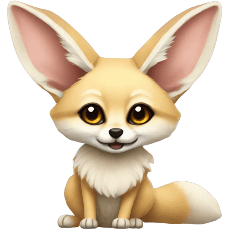 cute fennec emoji