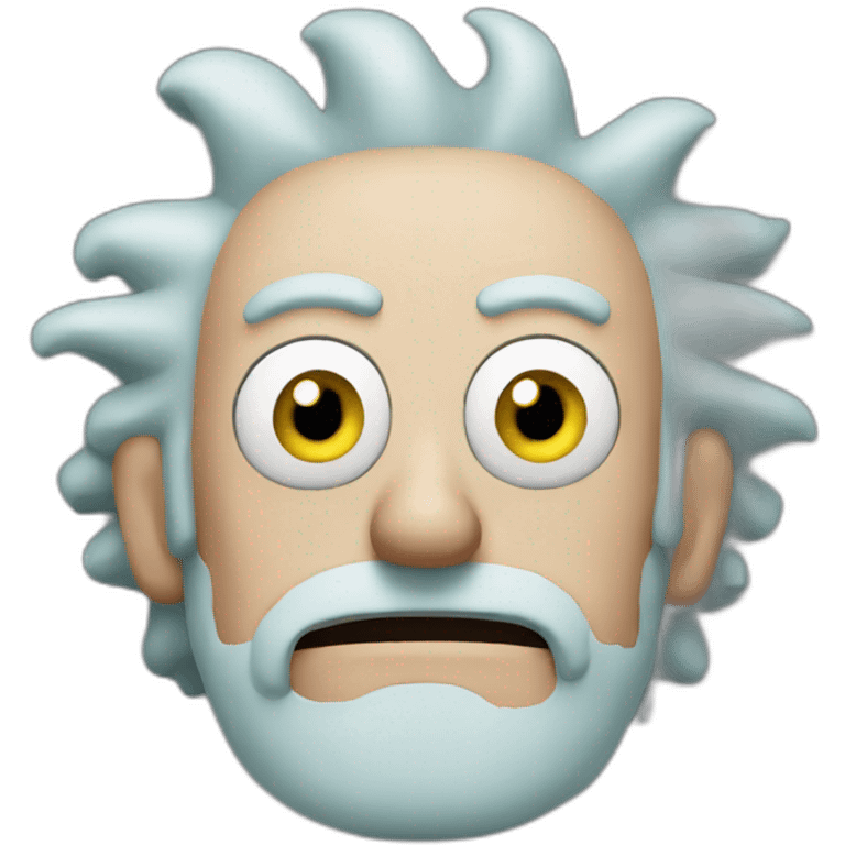 Rick from Rick and Morty emoji