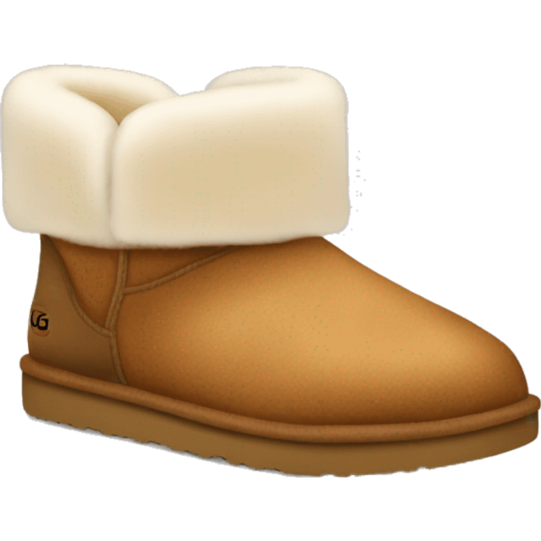 Ugg slipper  emoji