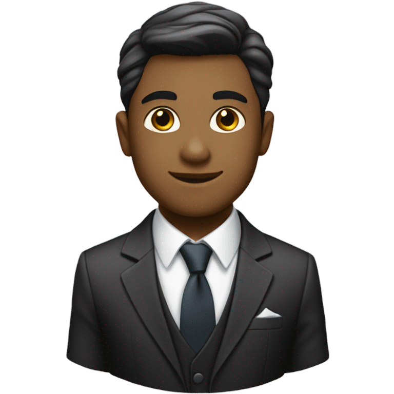 A very sophisticated young man in London emoji