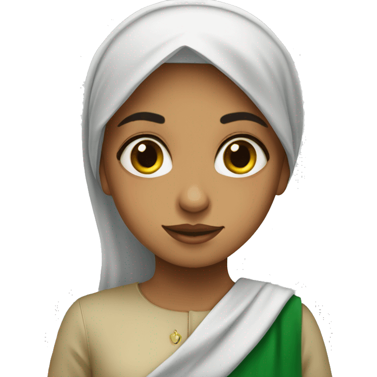 Saudi girl  emoji