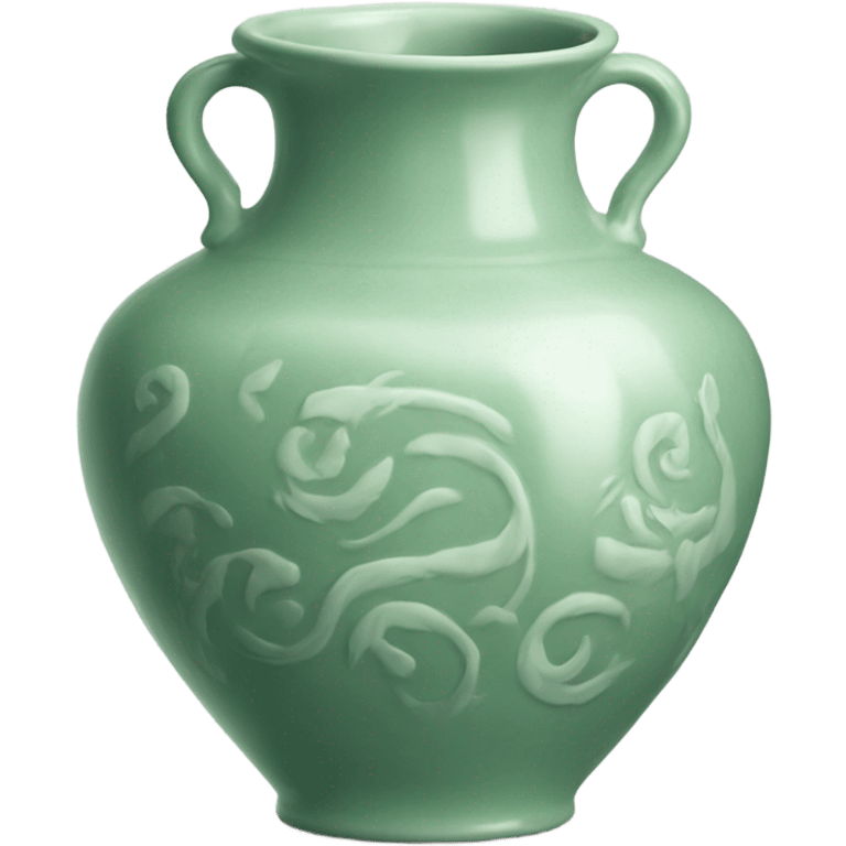 celadon ceramic vase emoji