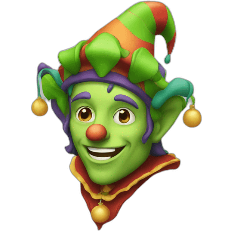 a jester emoji