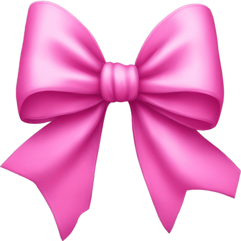 Big pink bow emoji